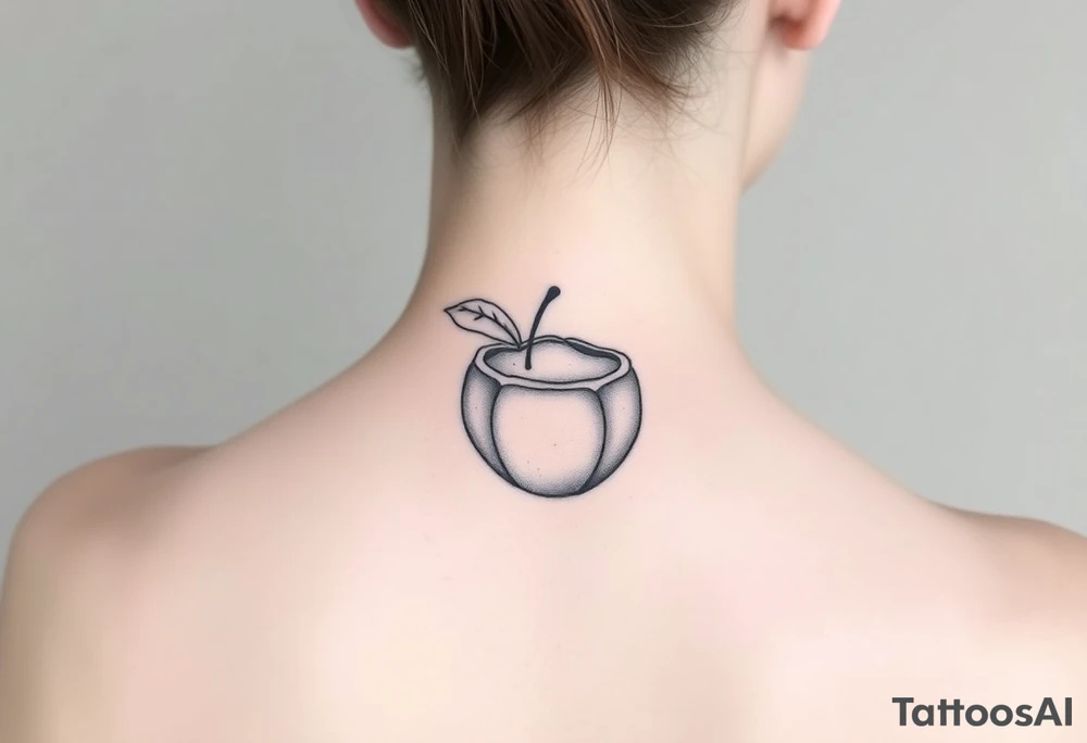 Lime in a coconut tattoo idea