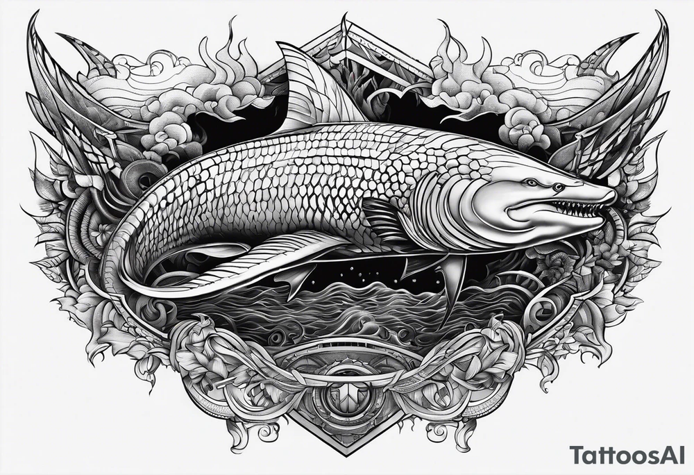 Leviathan tattoo idea