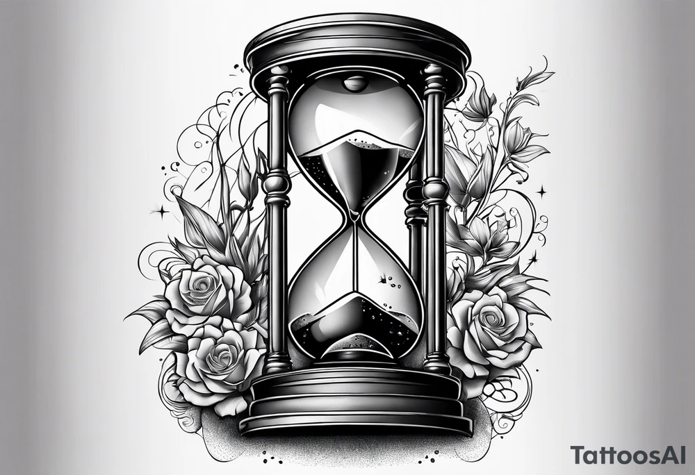 sandclock tattoo idea