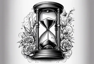 sandclock tattoo idea