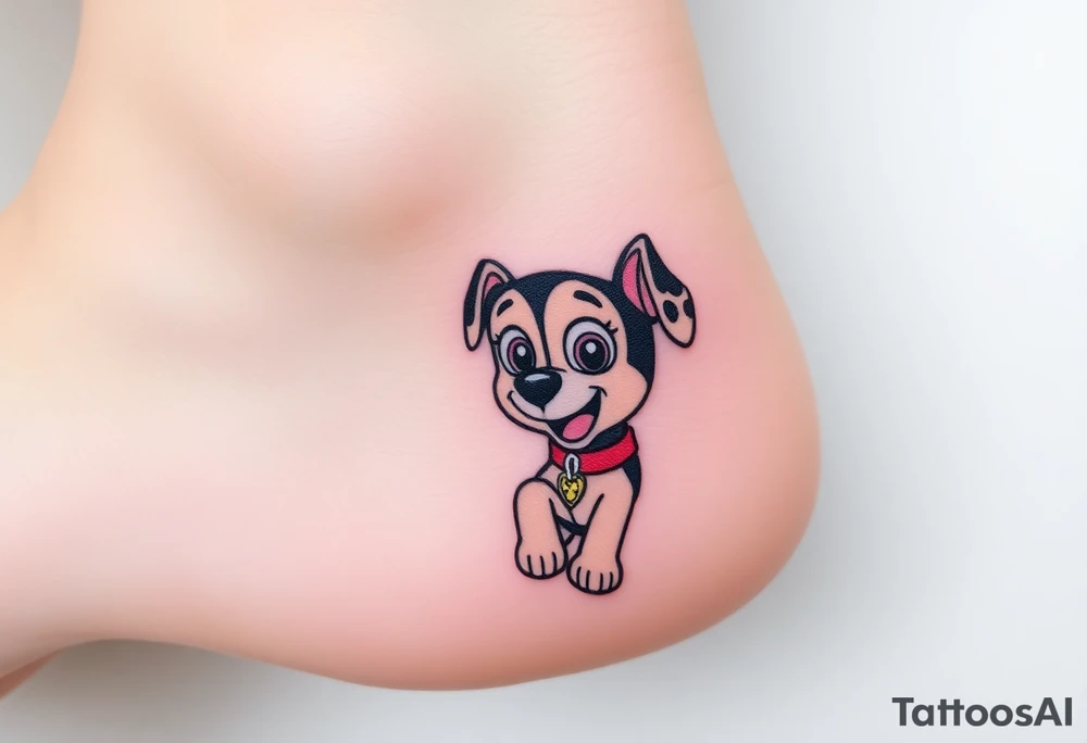 paw patrol tattoo idea