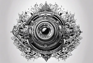 Sprinkler with water tattoo idea