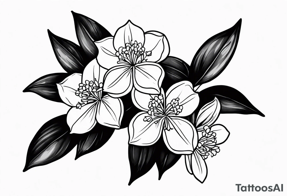 syringa vulgaris tattoo idea