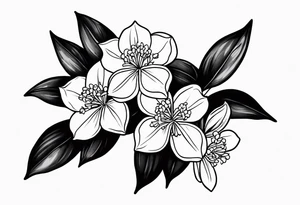 syringa vulgaris tattoo idea