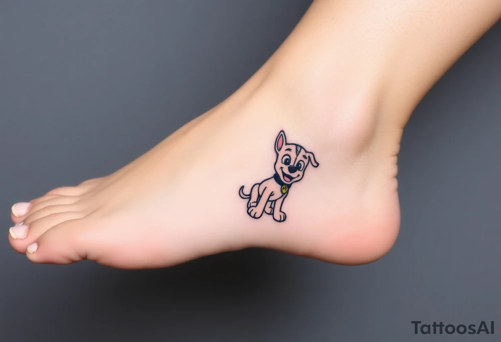 paw patrol tattoo idea