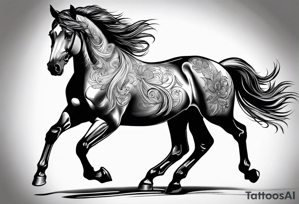 horse tattoo idea