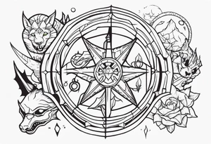 dungeons and dragons tattoo idea