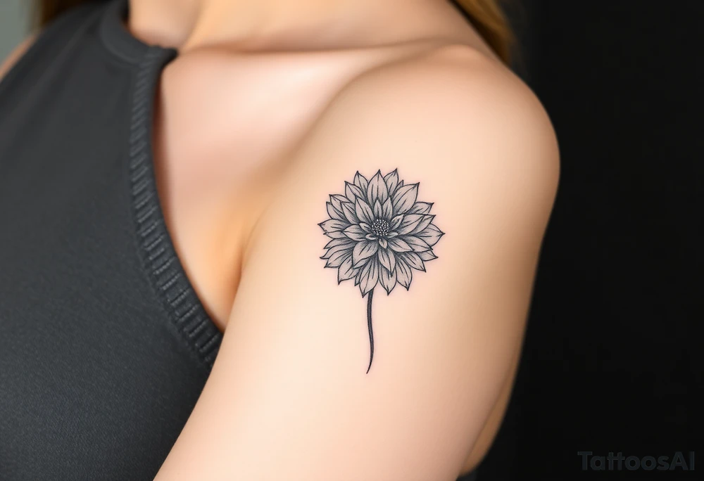 chrysanthemum tattoo idea