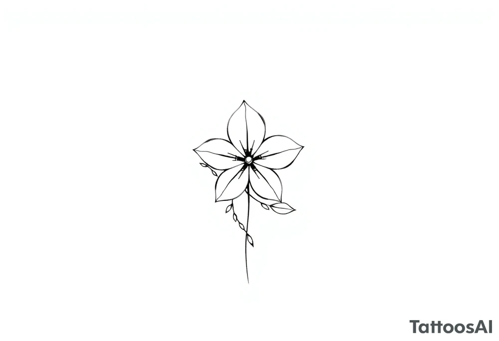 Le Chardon fleur. Nationale Écossaise tattoo idea