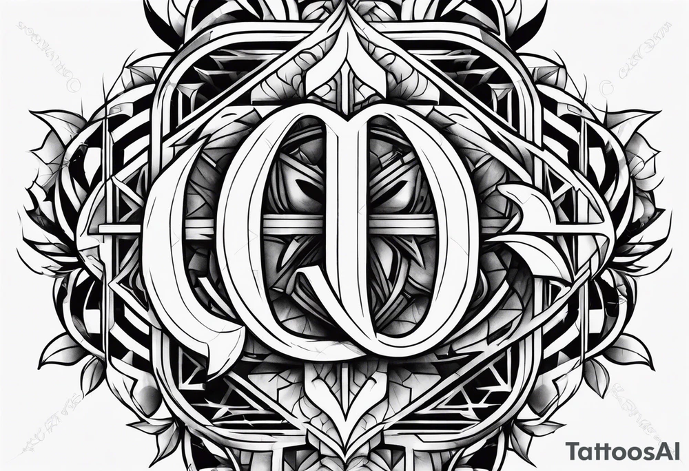 A name tattoo idea