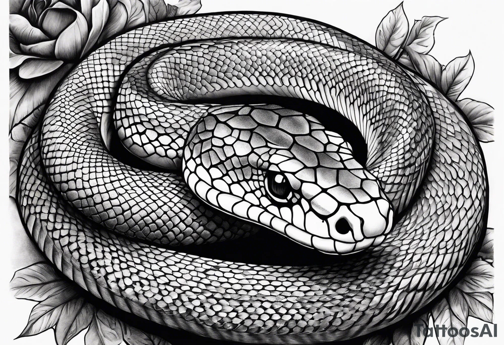 Snake tattoo idea