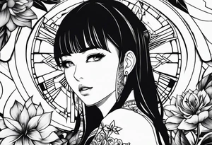 anime tatto tattoo idea