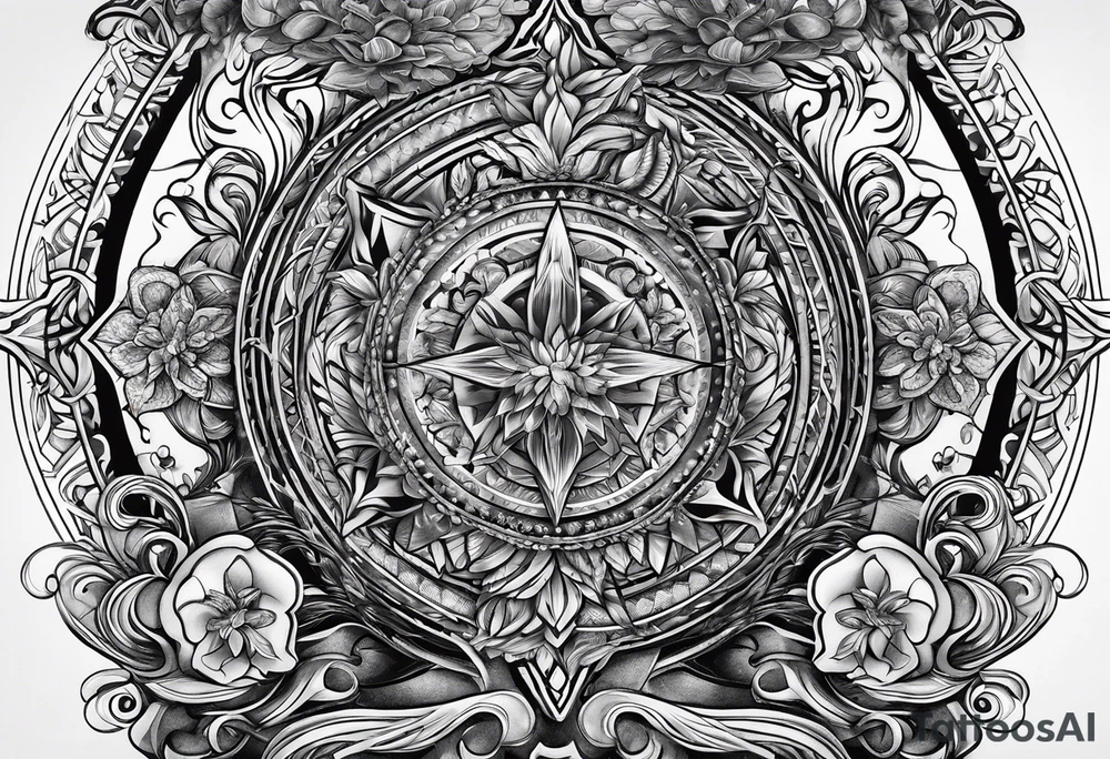 5-hydroxytryptamine tattoo idea