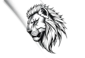 Life goes on, my darling;
Lion, strength, warrior mental health date 21-07-01 

Small on lower wrist tattoo idea