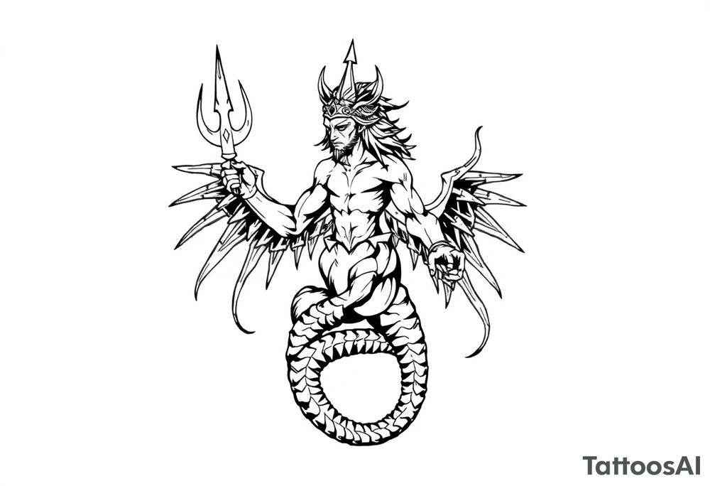 Atlantis tattoo idea