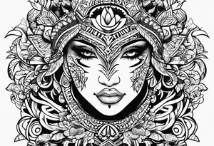 Puerto Rico tattoo idea