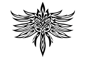 maori tattoo from the tribe of ngati kahu signifying safe travels, strength and growth tattoo idea