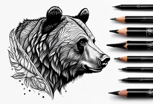 Grizzly Bear tattoo idea