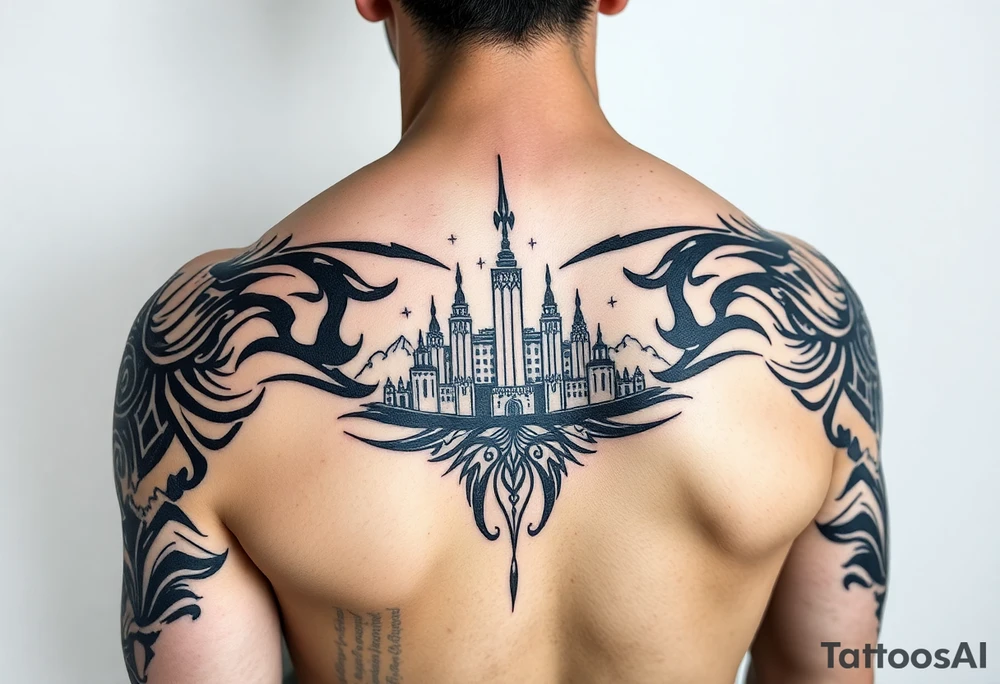 city of Atlantis
on arm tattoo idea