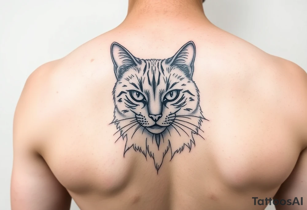 Cat tattoo idea