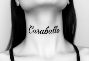 Caraballo tattoo idea