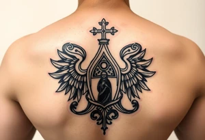 Tatouage vierge de kazan église russe orthodoxe tattoo idea
