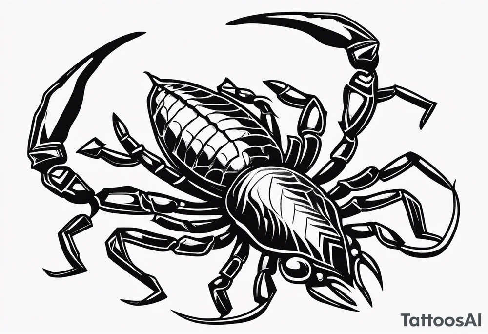 scorpion tattoo idea