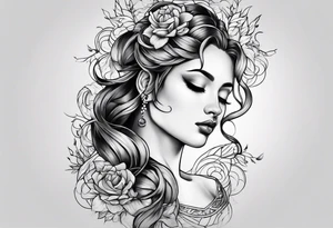 Creation of Adam tattoo idea