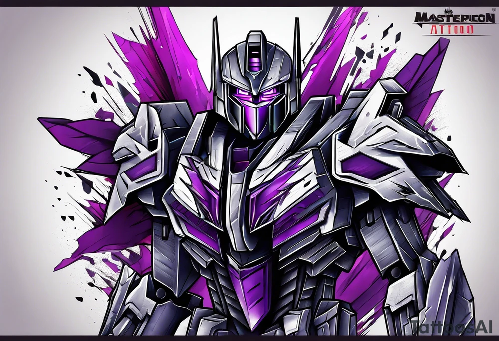 Decepticon Megatron tattoo idea