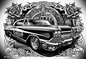 chicano lowrider tattoos tattoo idea