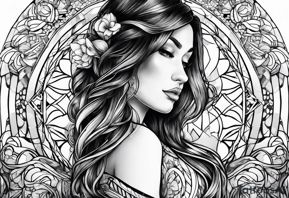 Lines tattoo idea
