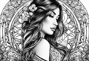 Lines tattoo idea