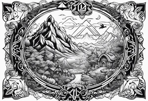 Legend Of Zelda arm sleeve tattoo idea