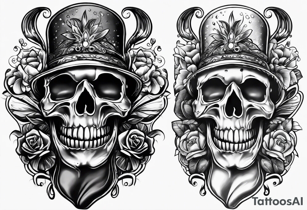 Rock a billy tattoo idea