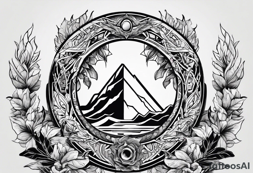 dead ouroboros tattoo idea