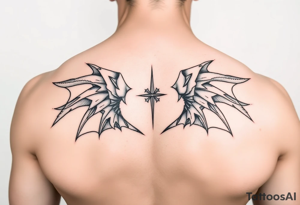 我给你个纹身图片和我的照片 你帮我合成一下 tattoo idea