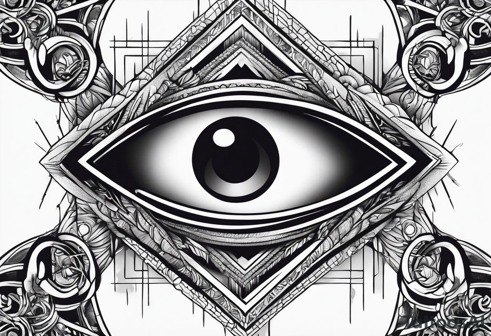 Band tool eye
on elbow tattoo idea