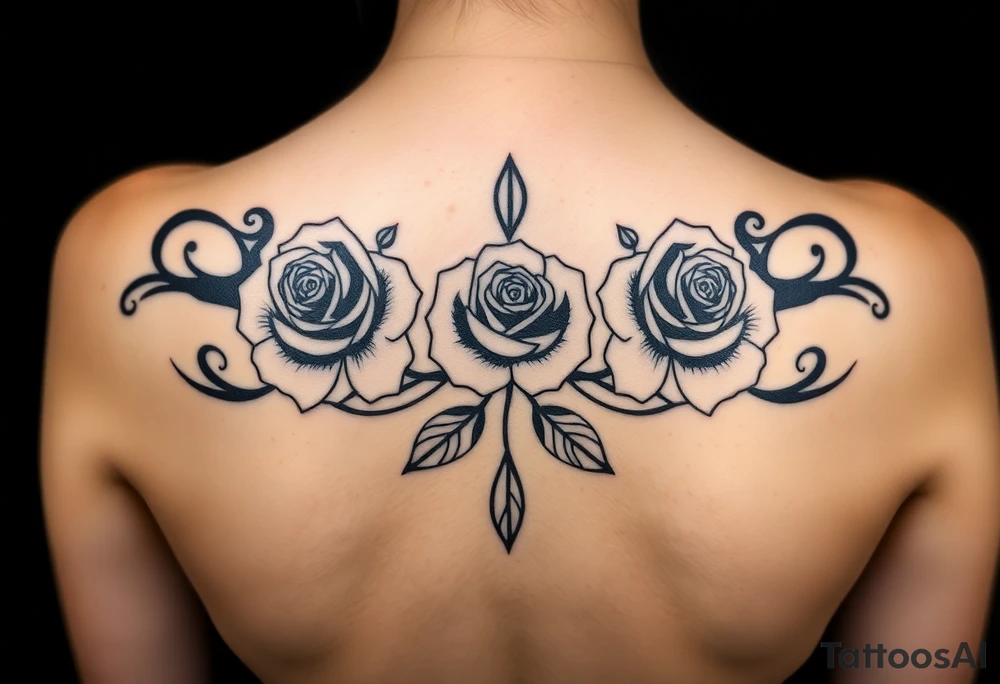 Roses tattoo idea