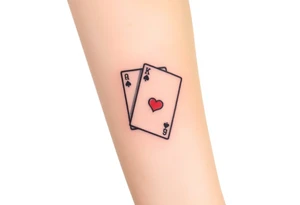 poker tattoo idea