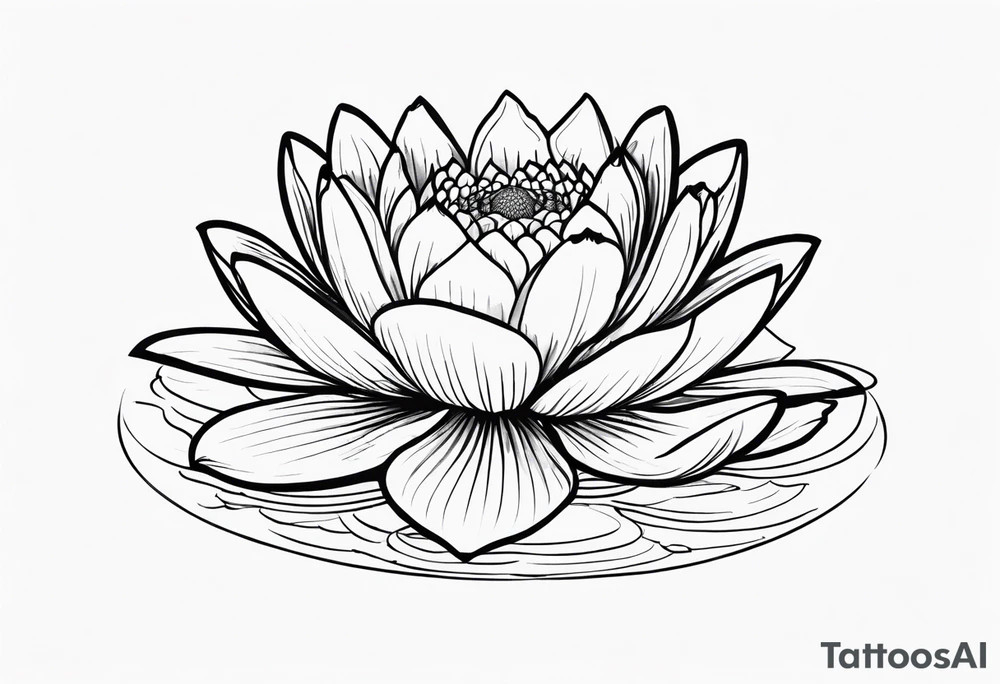 Victoria amazonica tattoo idea
