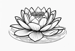 Victoria amazonica tattoo idea