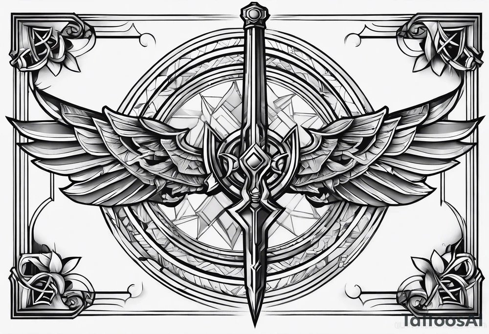 Master sword tattoo idea