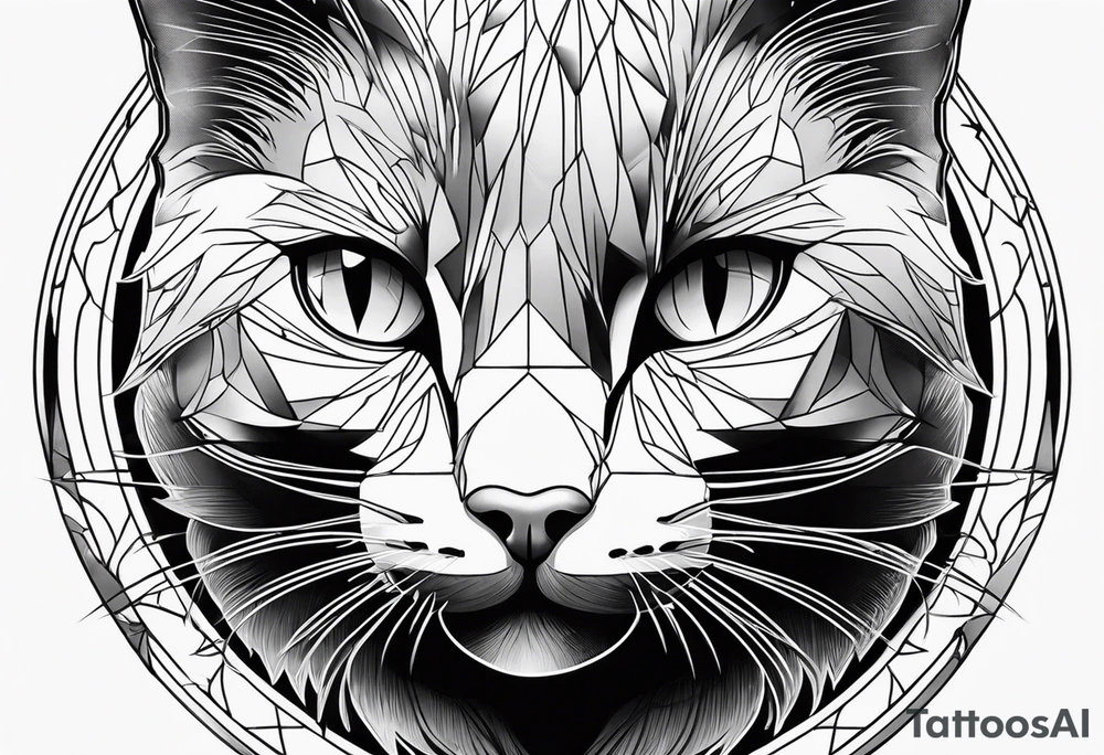Black Cat tattoo idea