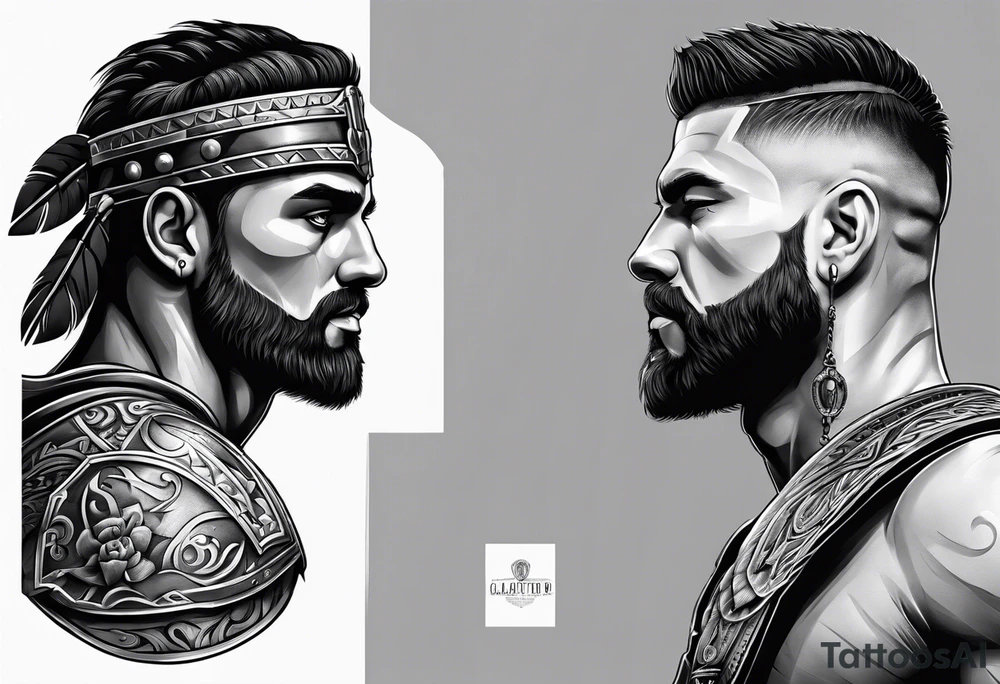 Gladiator tattoo idea