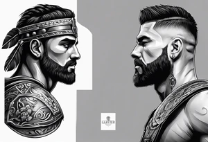 Gladiator tattoo idea