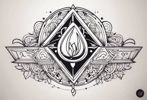 aqui y ahora tattoo idea
