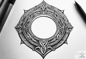 Elsen ring symbol tattoo idea