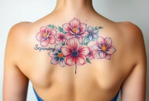 birthday month flowers for September January, June, May and July. Do not put months written on it tattoo idea