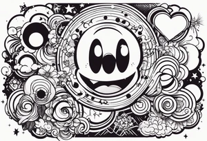 Anime tittles tattoo idea