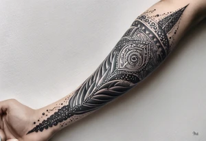 strength, small, Khachkar , long tail, elegant, lengthy, pisces tattoo idea